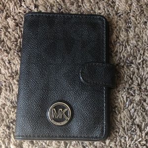 Black MK wallet